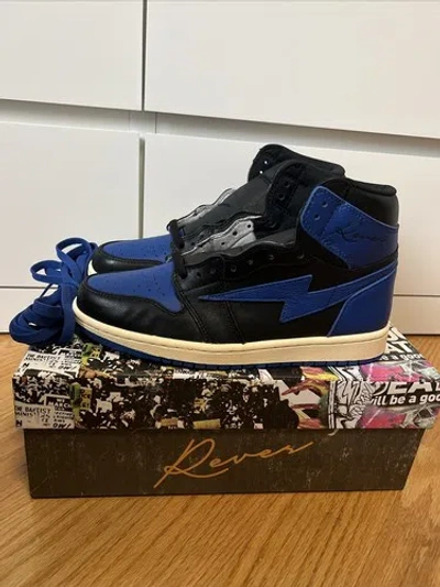 Pre-owned Reves Paris Air Kiy Royal Limited Edition Size 8.5 In Blue