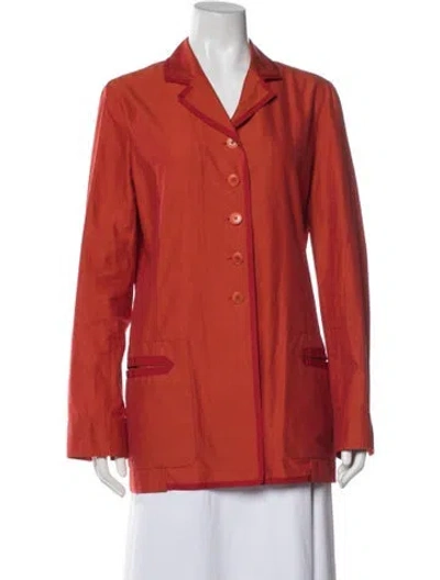 Pre-owned Revillon Blazer In Orange