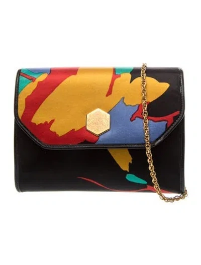 Pre-owned Revillon Canvas Clutch In Multicolor