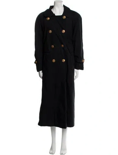 Pre-owned Revillon Coat In Blue