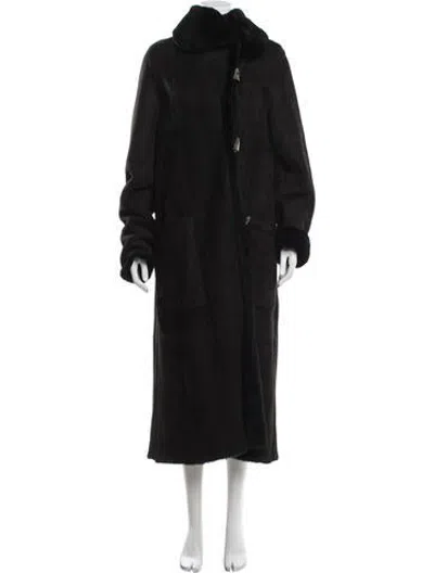 Pre-owned Revillon Fur Coat In Black