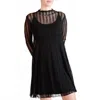 Revir Bellen Dress In Black In Black