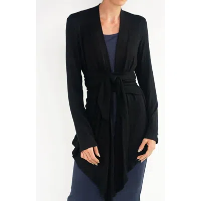 Revir Ora Cardigan In Black