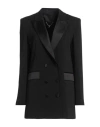 Revise Concept Woman Blazer Black Size 6 Polyester, Elastane