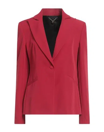 Revise Concept Woman Blazer Brick Size 6 Polyester, Elastane