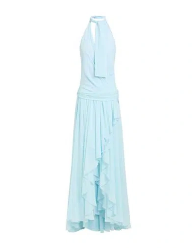 Revise Concept Woman Maxi Dress Sky Blue Size 8 Polyester