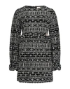 Revise Concept Woman Mini Dress Black Size S Polyester, Cotton In Black