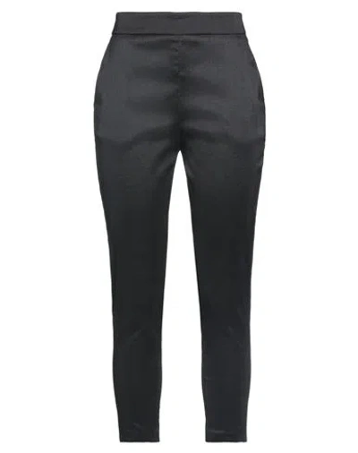 Revise Concept Woman Pants Black Size 6 Polyester, Nylon, Elastane