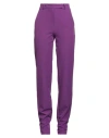 Revise Concept Woman Pants Mauve Size 8 Polyester, Elastane