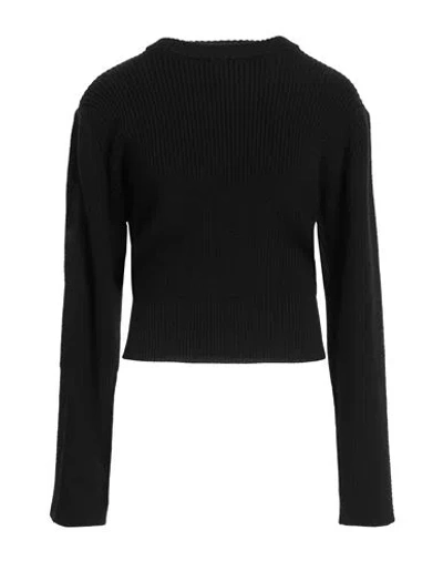 Revise Concept Woman Sweater Black Size S Merino Wool, Acrylic