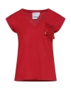 Revise Concept Woman T-shirt Red Size Xs Cotton