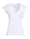 Revise Concept Woman T-shirt White Size Xs Cotton In White