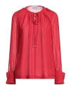 Revise Woman Top Red Size 6 Polyester