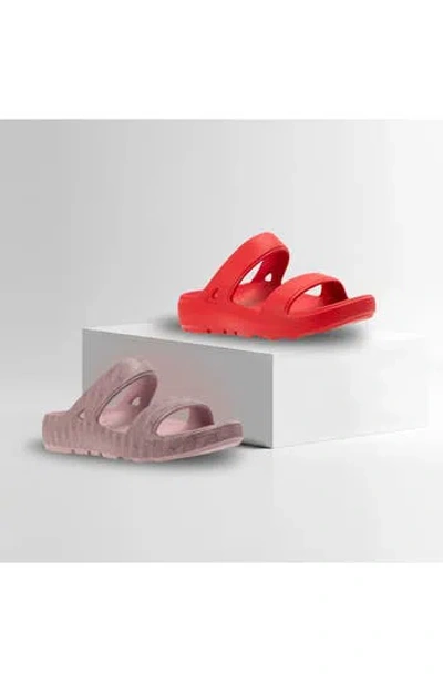 Revitalign 2-pack Fusion Zest Slide Sandal In Multi
