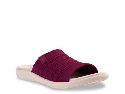 Revitalign Al Fresco Sandal In Burgundy