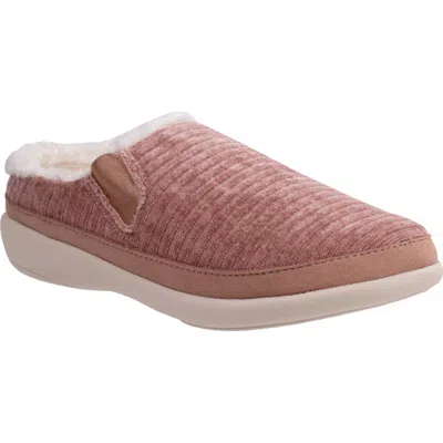 Revitalign Apres Faux Fur Lined Slipper In Pink