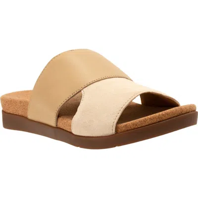 Revitalign Basque Slide Sandal In Brown