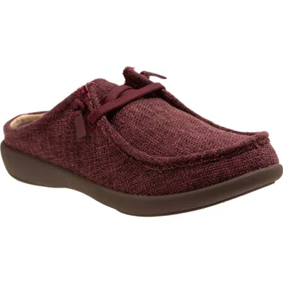 Revitalign Carefree Clog In Burgundy