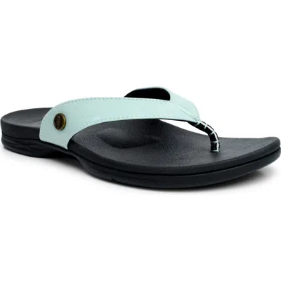 Revitalign Chameleon Orthotic Flip Flop In Blue