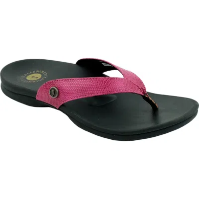 Revitalign Chameleon Orthotic Flip Flop In Pink
