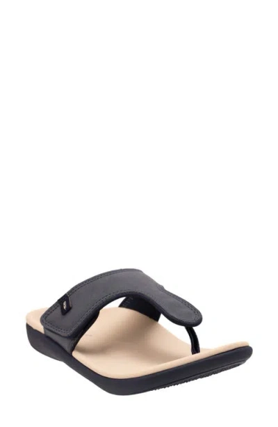 Revitalign Coco Flip Flop In Navy