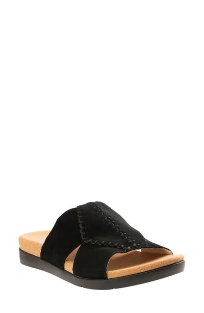 Revitalign Dolce Slide Sandal In Black