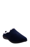 Revitalign Dundee Cozy Faux Shearling Lined Slipper In Blue