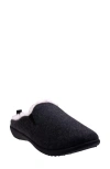 Revitalign Womens Faux Fur Lined Clogs In Black