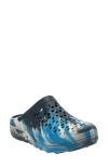 Revitalign Fusion Vitality Marbled Clog In Blue