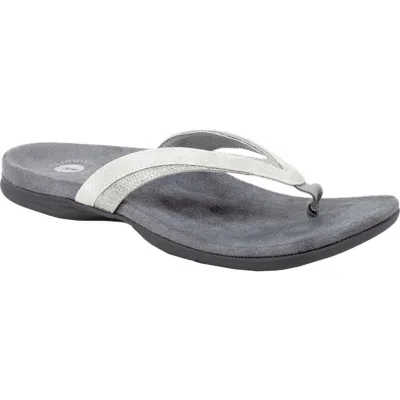 Revitalign Heron Orthotic Flip Flop In White