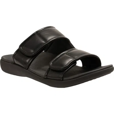 Revitalign Kholo Dublin Slide Sandal In Black