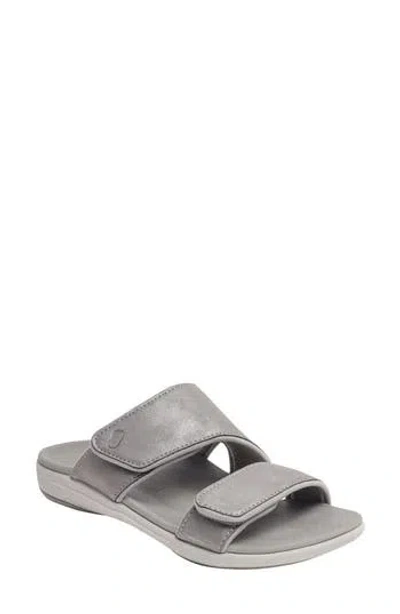 Revitalign Kholo Nuevo Slide Sandal In Gray