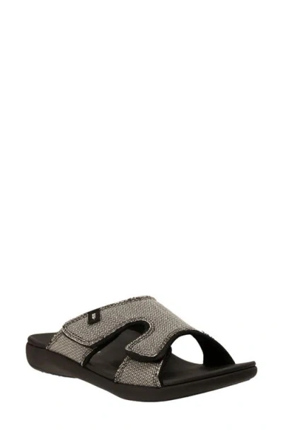 Revitalign Kholo Payton Slide Sandal In Black