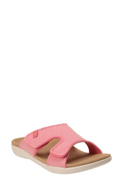 Revitalign Kholo Payton Slide Sandal In Pink