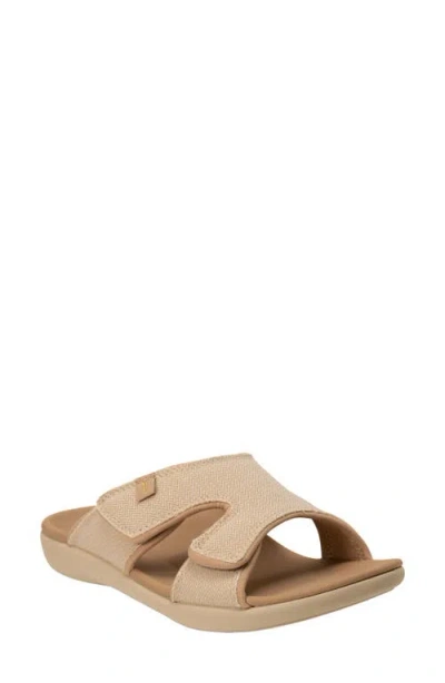 Revitalign Kholo Payton Slide Sandal In Sesame