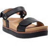 Revitalign Kiera Ankle Strap Sandal In Black