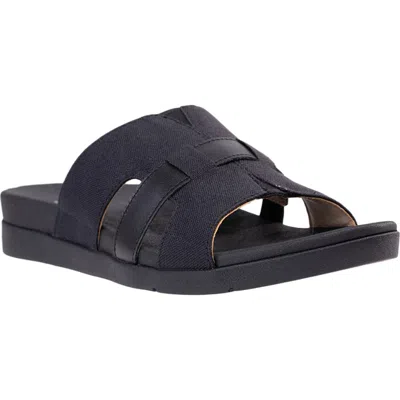 Revitalign Lisbon Slide Sandal In Blue