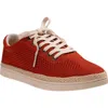 Revitalign Macey Perforated Sneaker In Orange