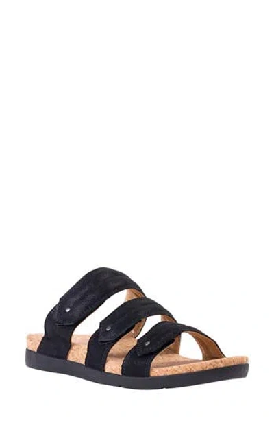 Revitalign Oasis Slide Sandal In Animal Print