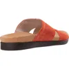 Revitalign Palmetto Slide Sandal In Rooibos Tea