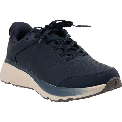 Revitalign Phoebe Faux Leather Sneaker In Blue