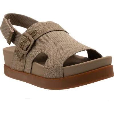 Revitalign Remi Arch Support Flatform Sandal In Fossil