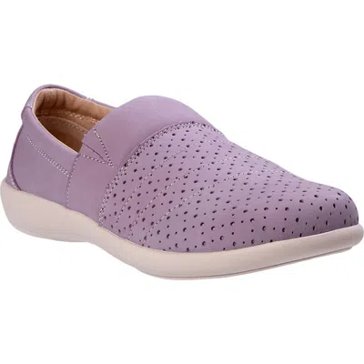 Revitalign Ridgeway Leather Slip On Sneaker In Purple