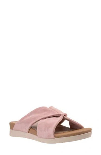 Revitalign Riviera Slide Sandal In Pink