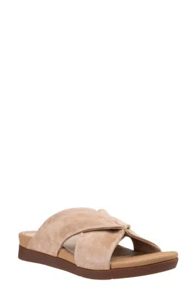 Revitalign Riviera Slide Sandal In Neutral