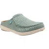 Revitalign Siesta Capri Mule In Green