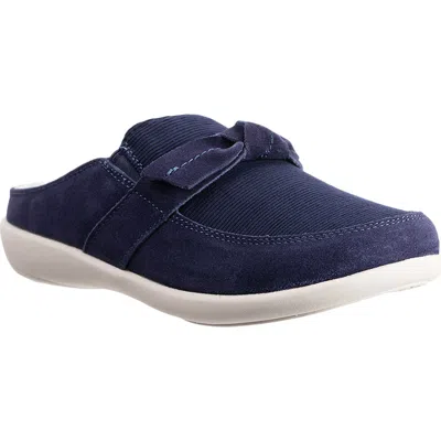 Revitalign Siesta Crew Mule In Blue