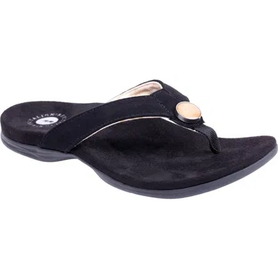 Revitalign Starling Slingback Sandal In Black