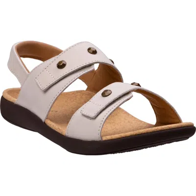 Revitalign Terra Slingback Sandal In Warm White