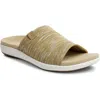 Revitalign Vanessa Slide Sandal In Beige